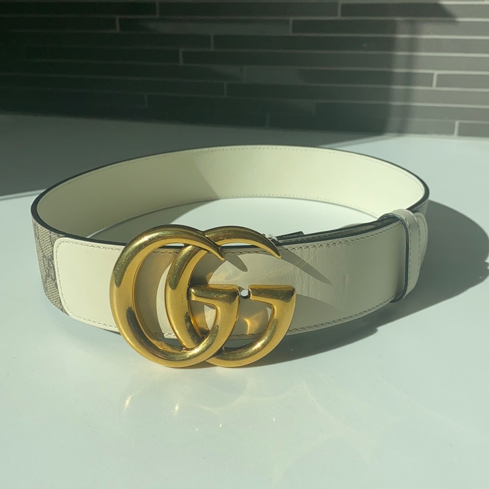 Gucci Marmont Double G Belt w/ Dust Bag